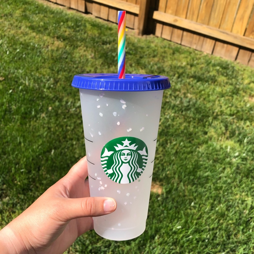 Starbucks Confetti Color Changing Cup